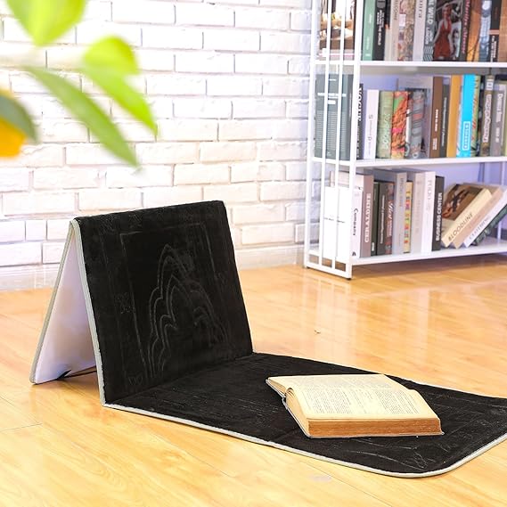 Backrest Blanket Foldable Prayer Mat Backrest Blanket Floor Mat